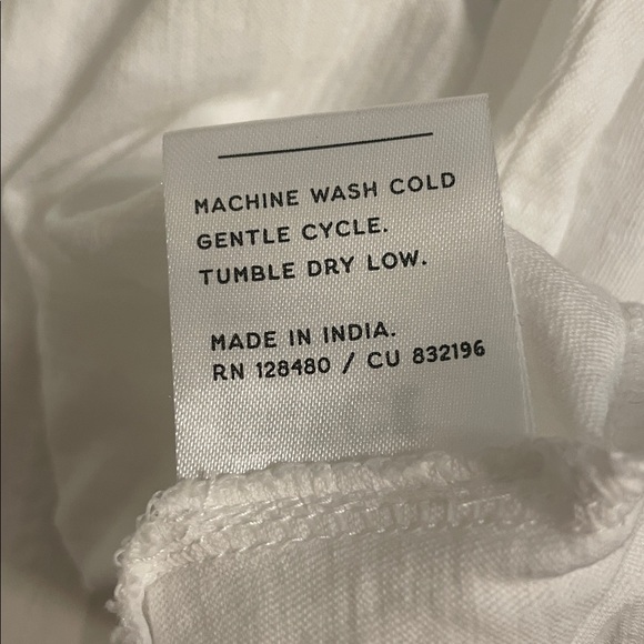 Pact White Featherweight Muscle Tank - Picture 5 of 5